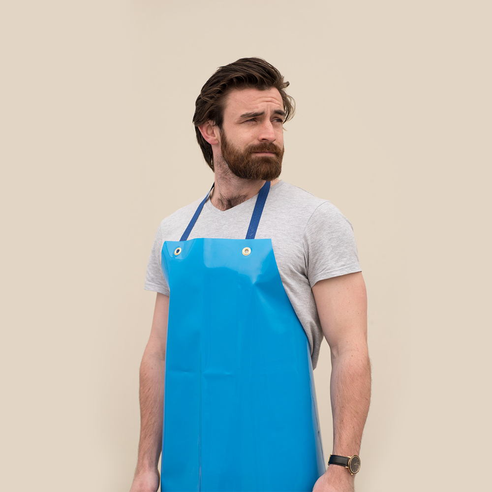 TPU Food Processing Apron Heavy Duty 900mm × 1200mm for Butcher