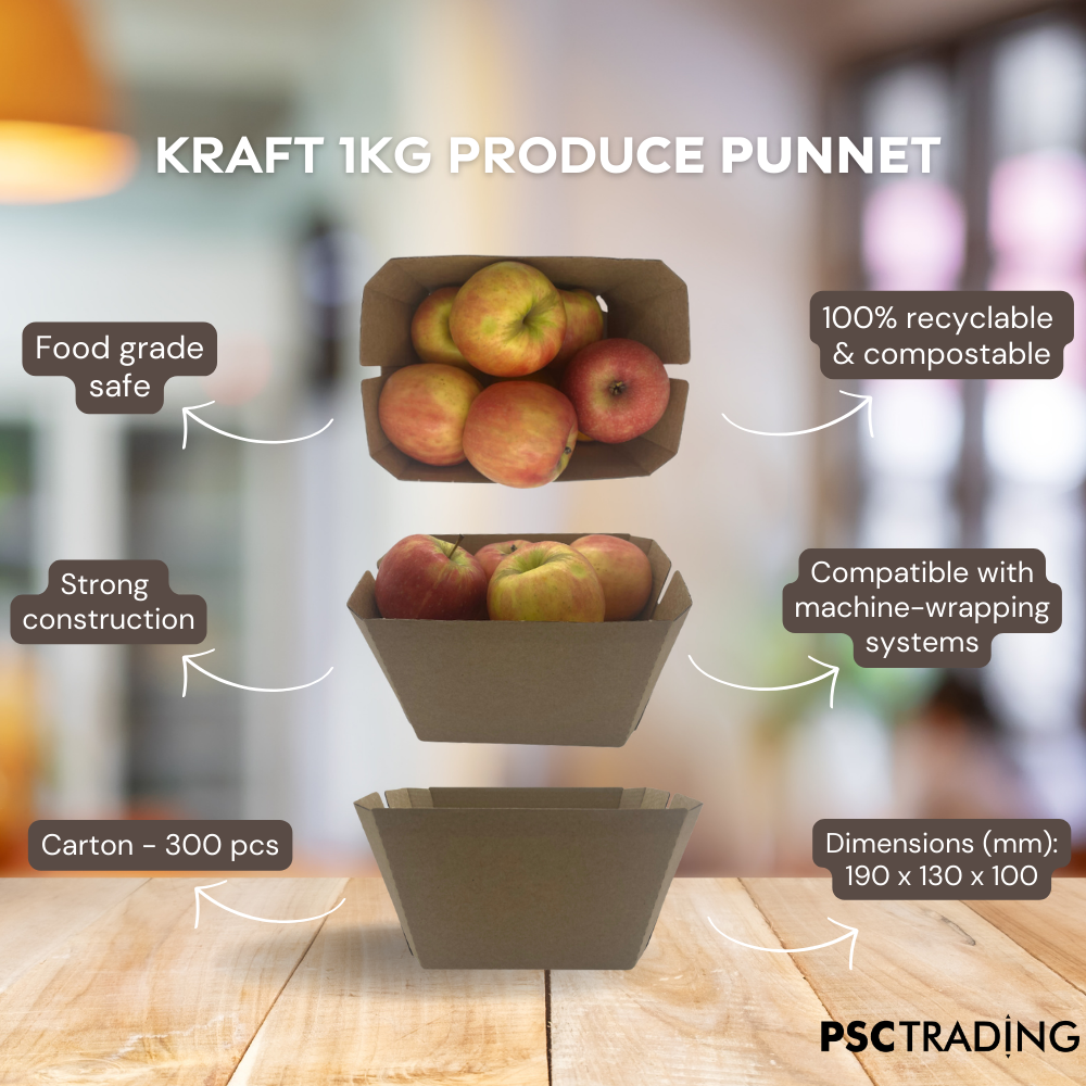 The Kraft 1Kg Produce Punnet Redefining Agricultural Packaging