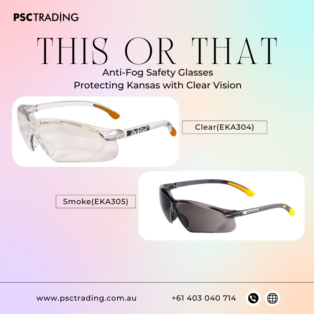 Best Anti-Fog Safety Glasses for Workers – PSC TRADING PTY LTD
