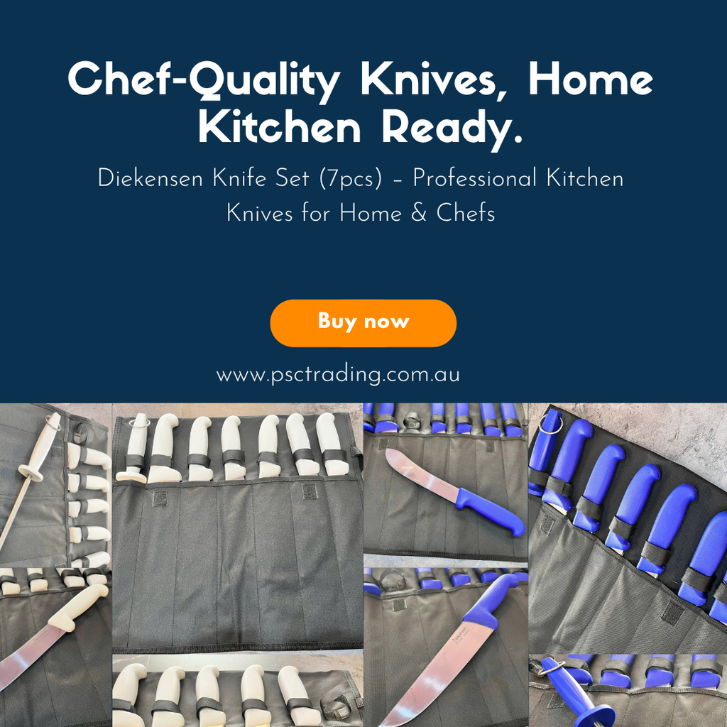 Diekensen Knife Set (7pcs): Cooking Healthy Meals Is Easier Than You Think