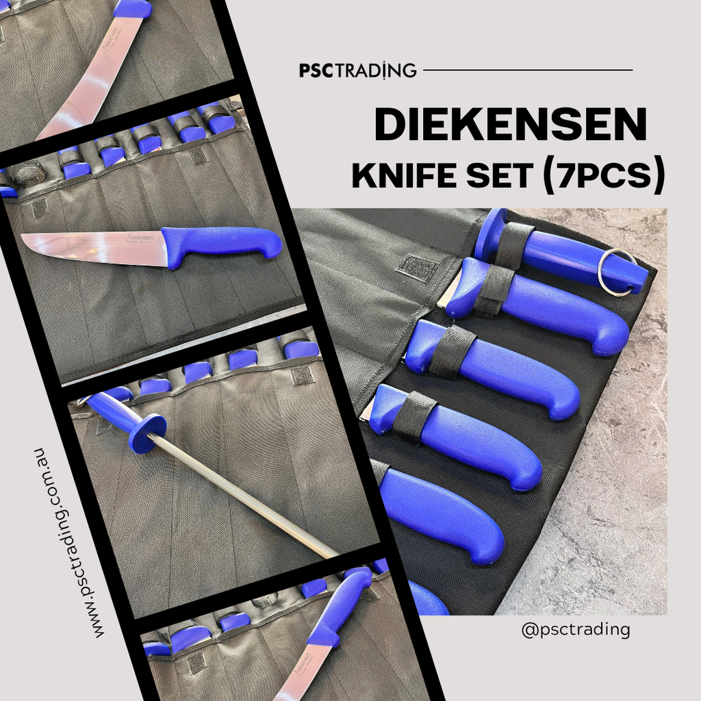 Diekensen Knife Set (7pcs)Professional Kitchen Knives for Home Chefs Diekensen Knife Set (7pcs)Professional Kitchen Knives for Home Chefs
