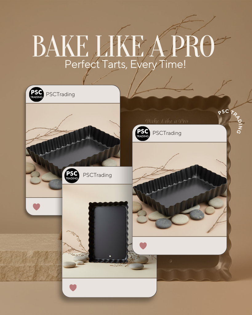 Bake Like a Pro: Master Tart Baking with the 7" Aluminum Teflon Coated Tart Tray