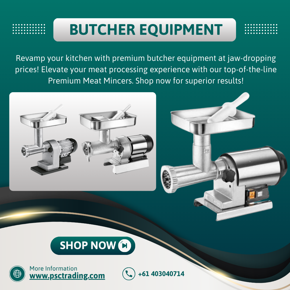 Premium Meat Mincers Elevate Your Meat Processing Experience PSC