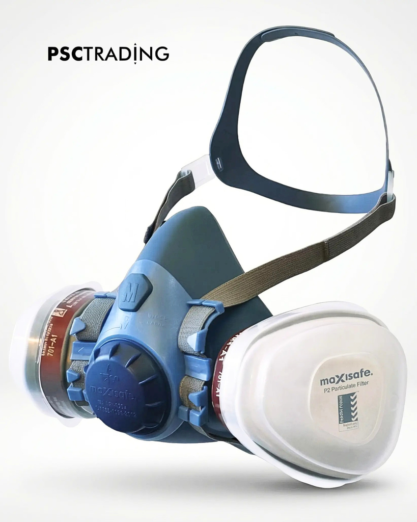MaxiGuard ABEK1P2 Half Mask Kit | Chemical Respirator Guide – PSC ...