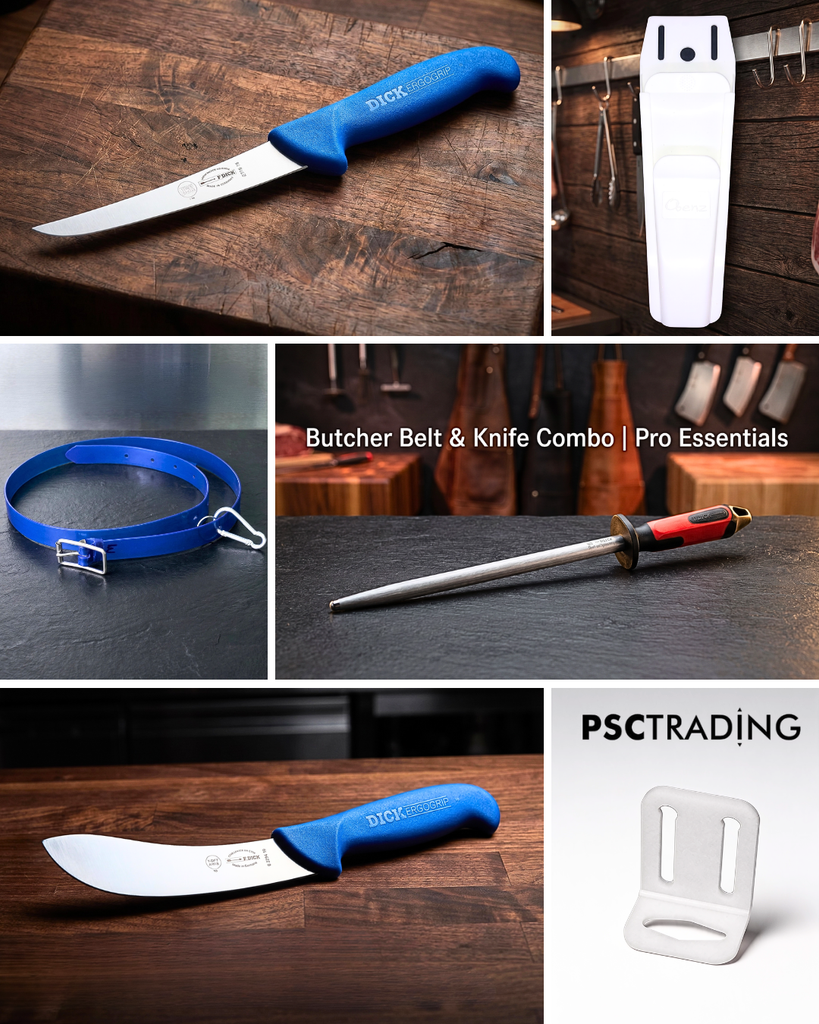 Butcher Belt & Knife Combo Australia | Professional Butchery Gear – PSC ...
