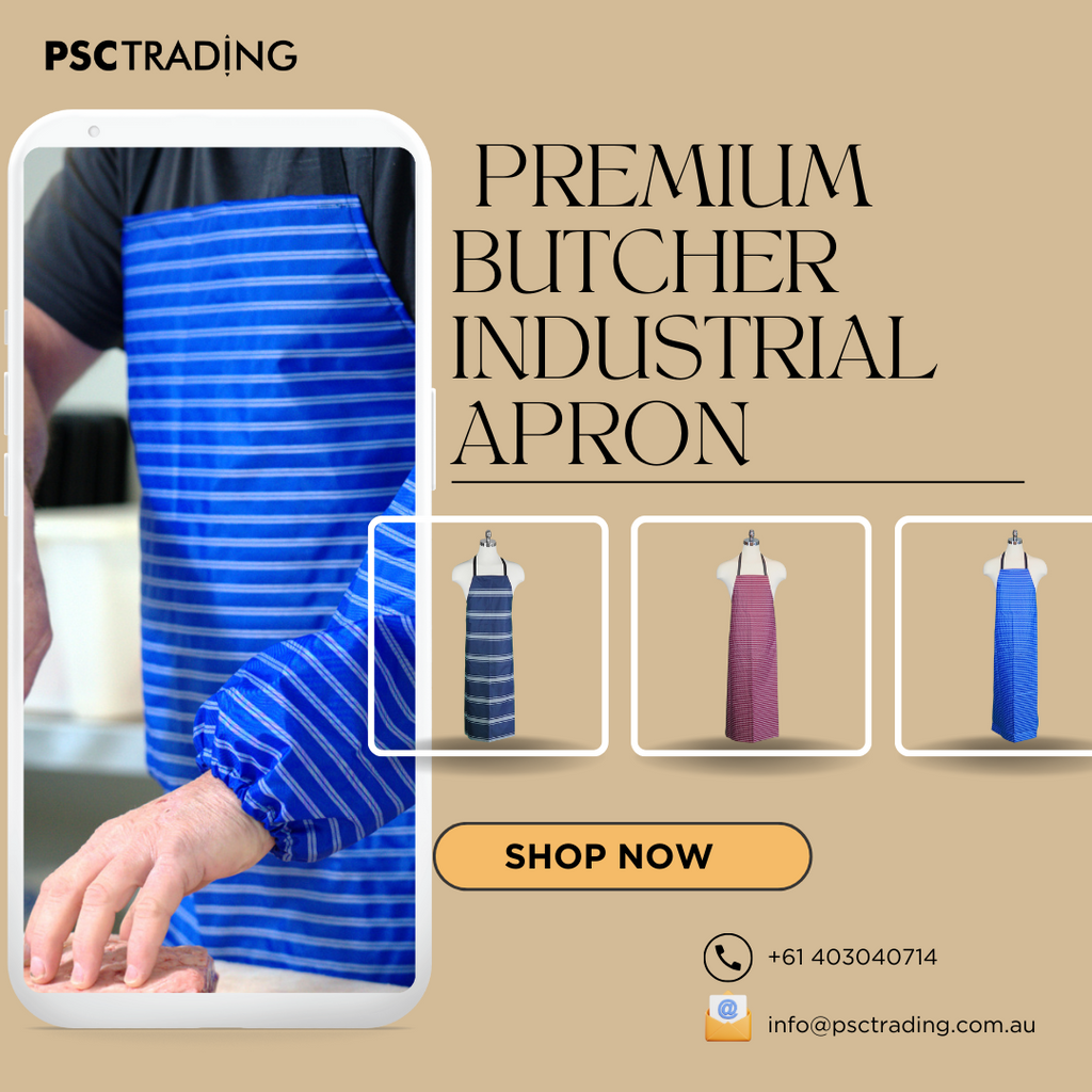 Premium Butcher Industrial Aprons for Durability and Comfort