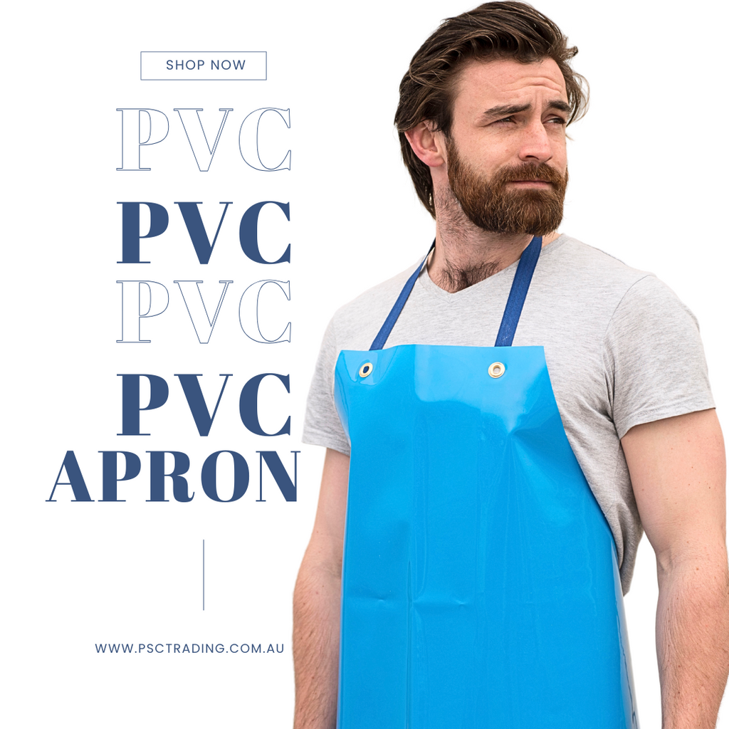 PVC Apron 820 x 1220 | Durable, Oil & Blood-Resistant Work Apron
