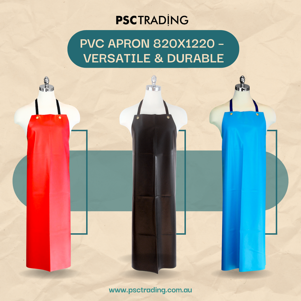 Protective PVC Apron 820x1220: Perfect for Butchers, Fisheries, and More