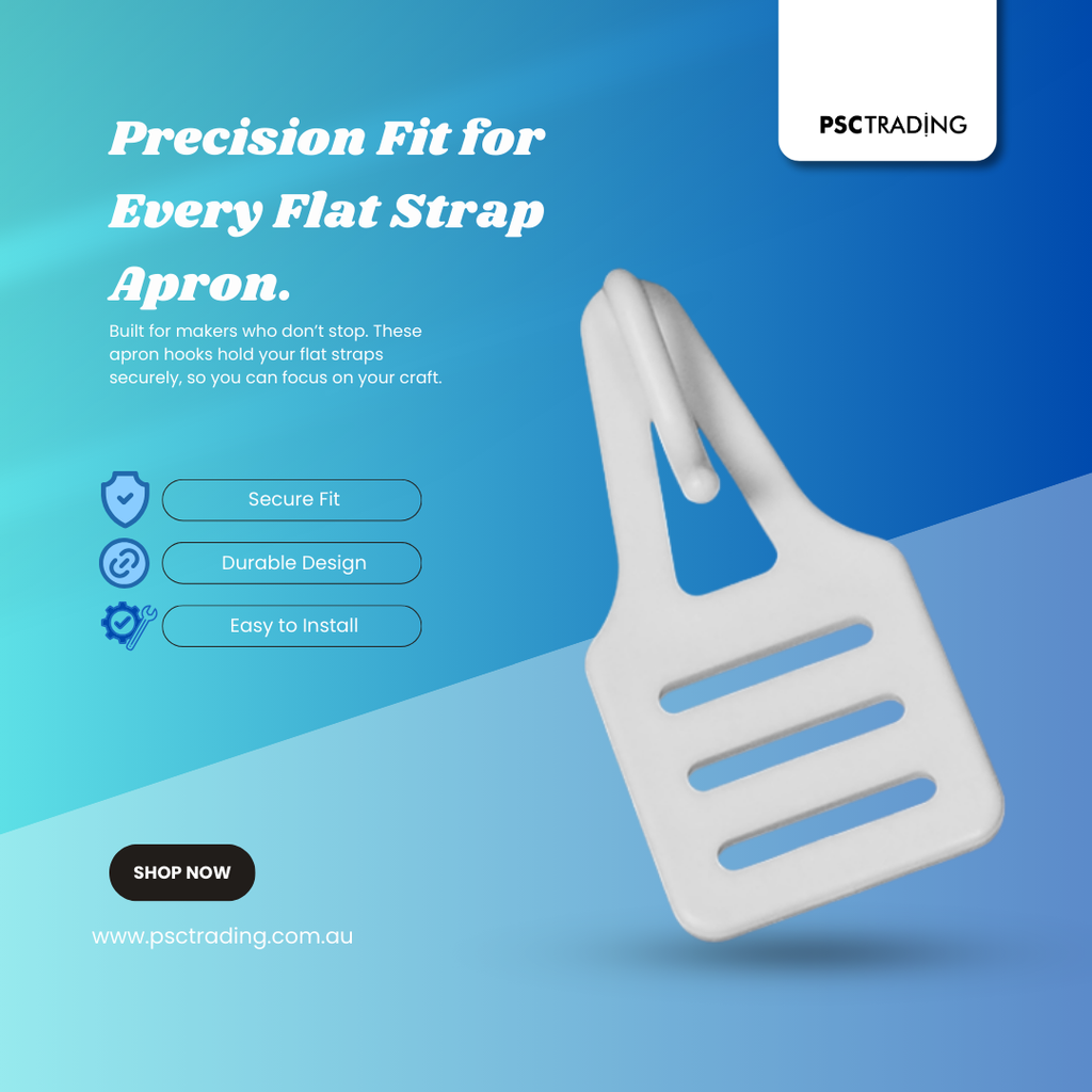 Stop the Slip: Apron Hooks for Flat Straps That Work as Hard as You Do