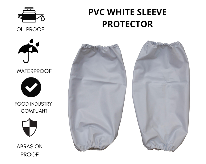 Pvc Backing Protector PVC Sleeve Protectors with Elastic Cuffs | Waterproof Protection – PSC ...