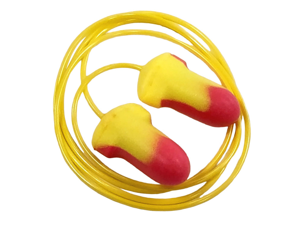 HLC631_ COMFORTlite T-Shaped Corded Earplugs, Class 5 26dB Earplugs, Comfortable T-Shape Earplugs, High-Attenuation Ear Protection, Corded Earplugs for Security, Agriculture & Forestry Earplugs, Metal Processing Earplugs, Welding Safety Ear Protection   