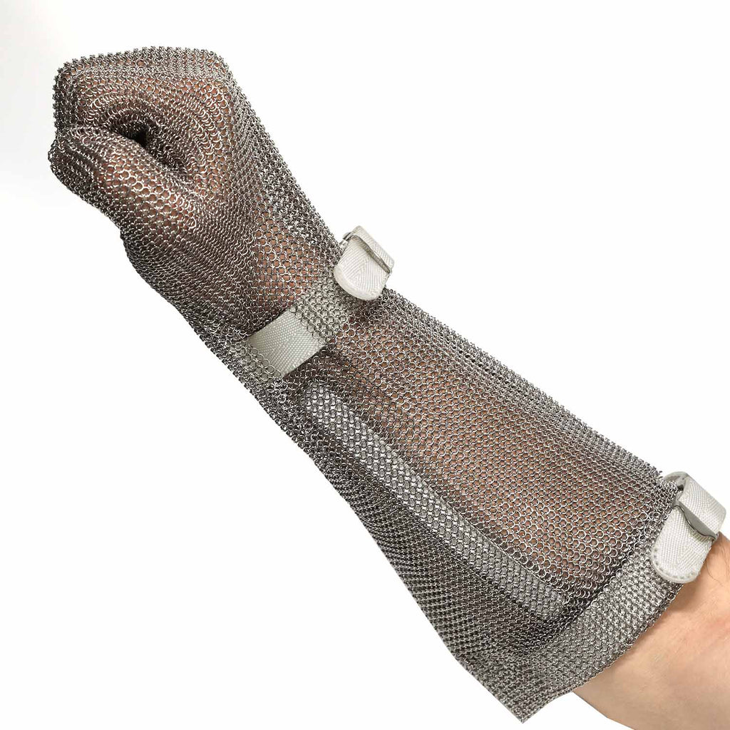 stainless steel mesh glove, steel mesh safety glove, cut-resistant glove, metal mesh glove, protective glove, stainless steel glove, ppe glove, work glove, safety equipment, hand protection